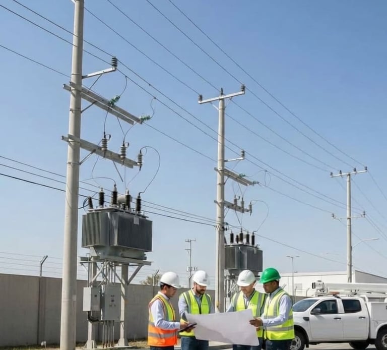 Diseño y construcción de redes eléctricas en Media y Baja tención - DYZ Ingeniería