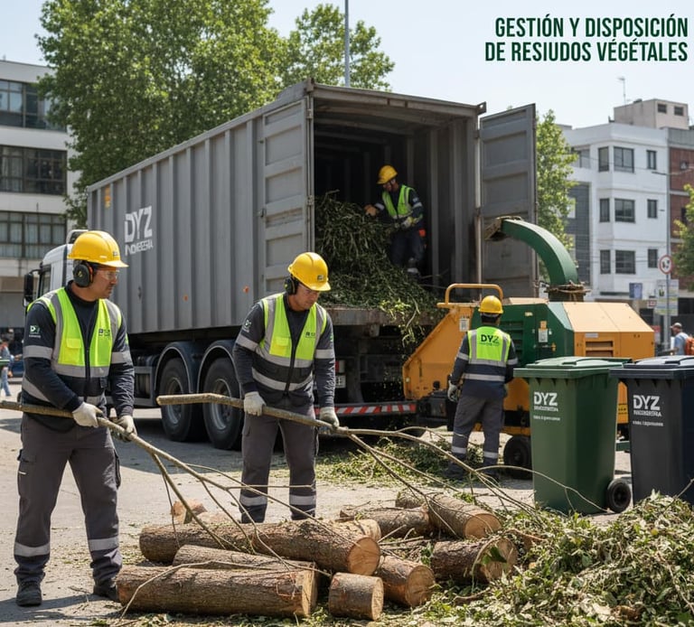 Gestión y Disposición de Residuos Vegetales -  DYZ Ingeniería