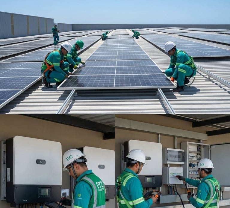 Operación y Mantenimiento de Sistemas Solares - DYZ Ingeniería