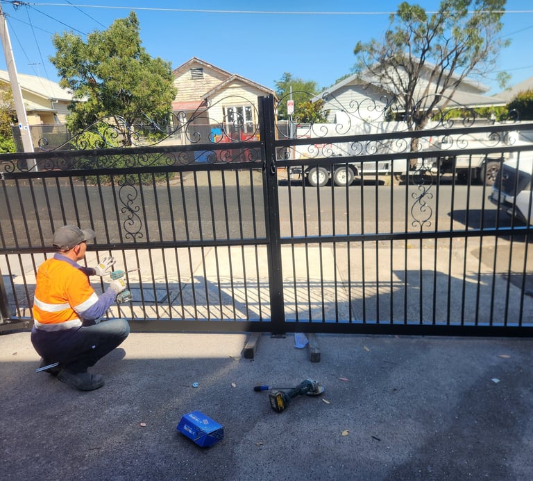 gate installation