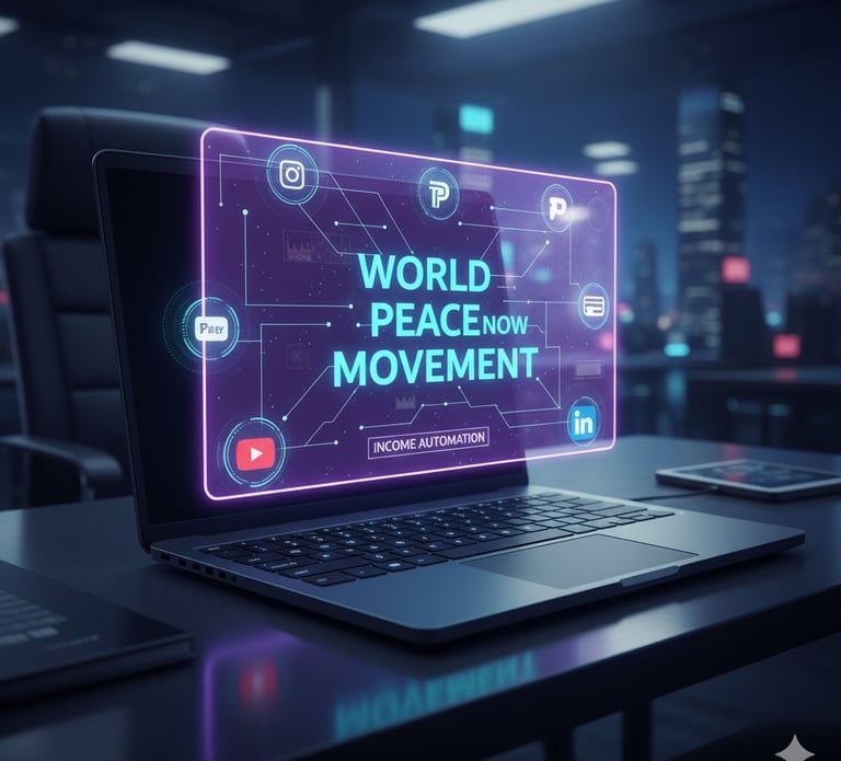 AI tools automating income for peace-focused creators through the best AI course and AI subscription