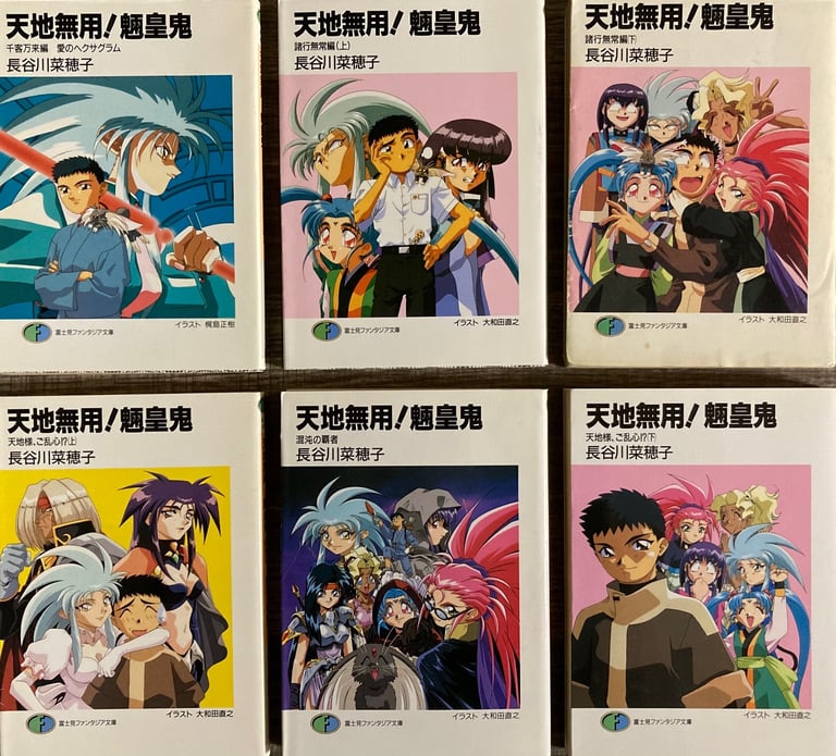 Tenchi Muyo! Hasegawa Light Novels 1-6