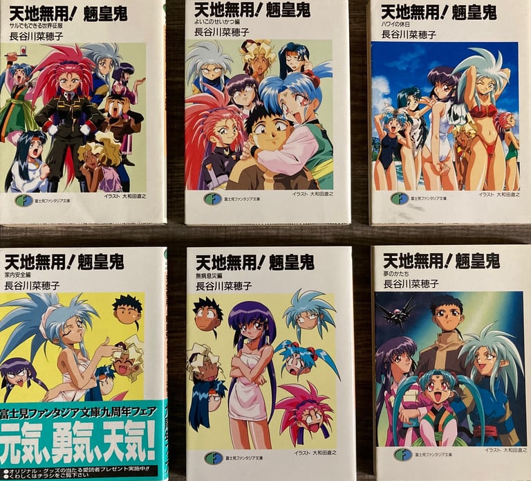 Tenchi Muyo! Hasegawa Light Novels 7-12
