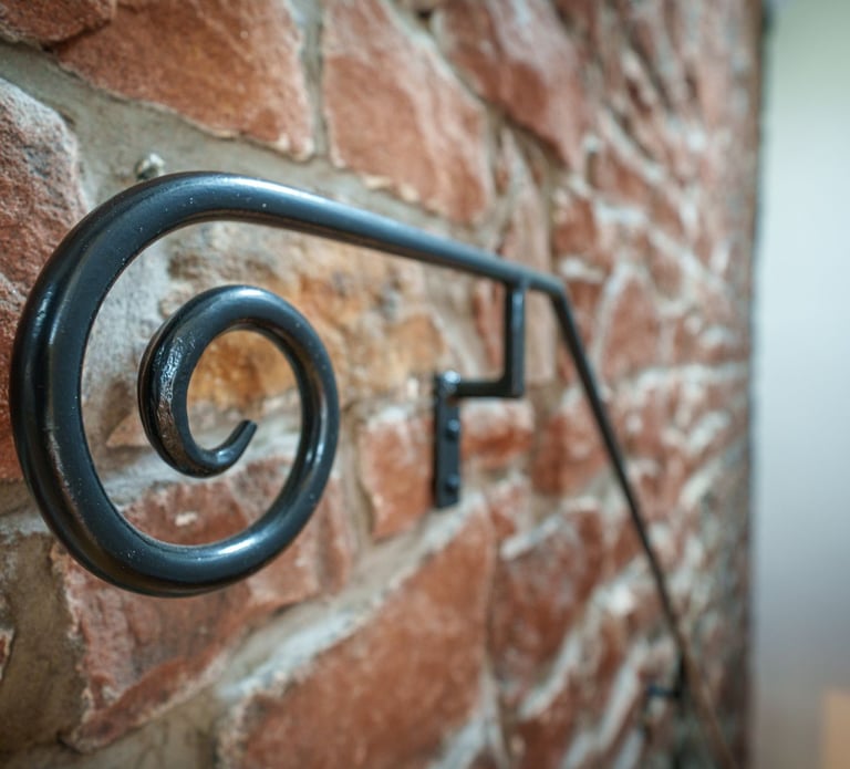 period property built in red Eden sandstone