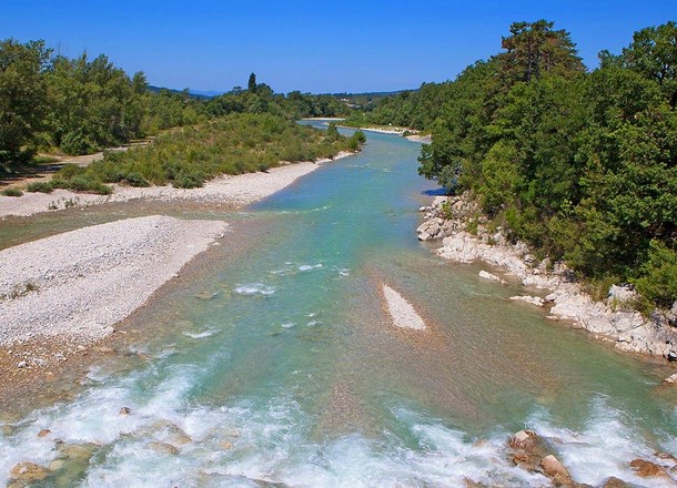 rivière drôme canoé kayak baignade