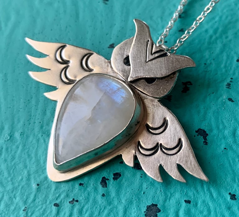 Owl Pendant by Lalania Simone