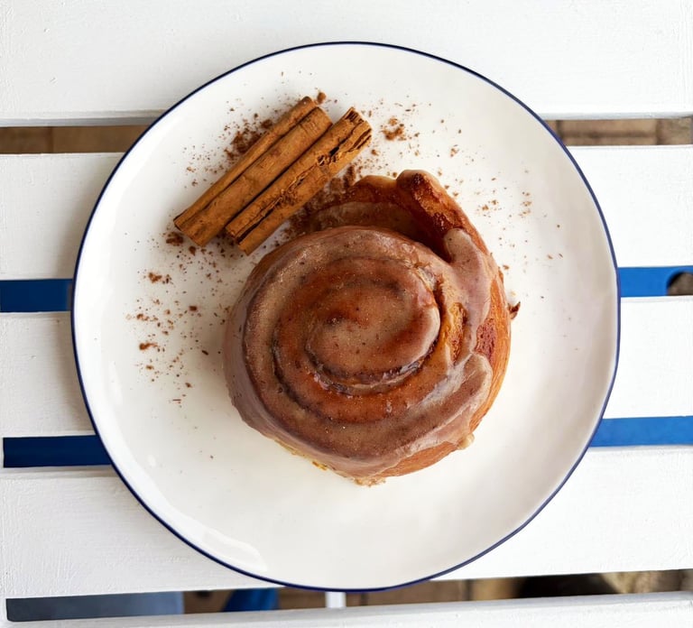The Best Cinnamon Scroll in Perth by Patisserie BLEU.
