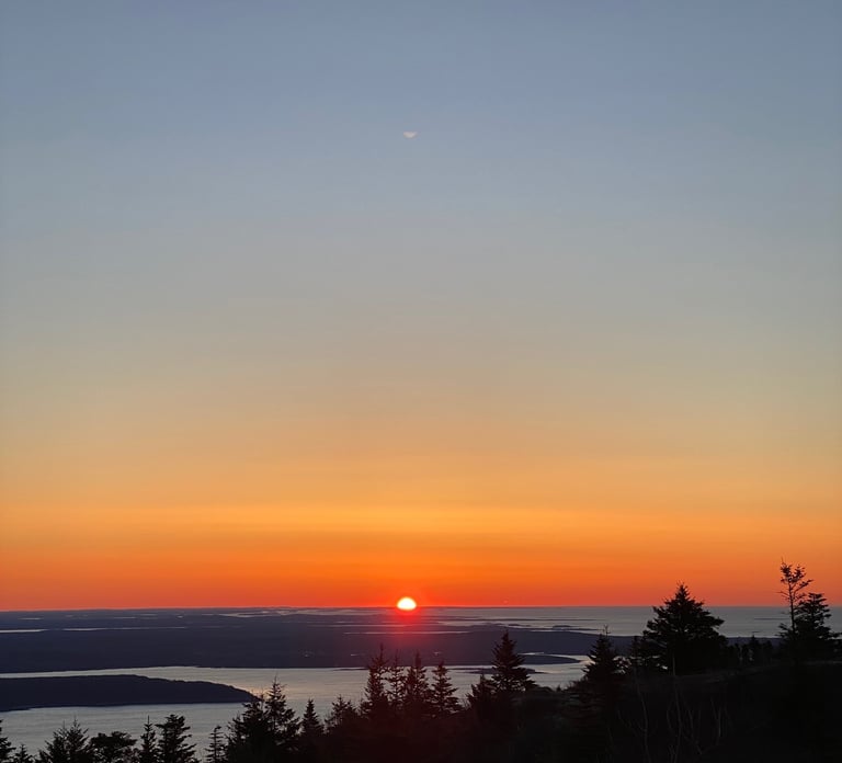 Easter Sunday Sunrise Cadillac Summit 2022