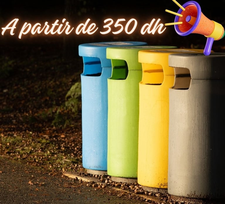 Poubelle Maroc