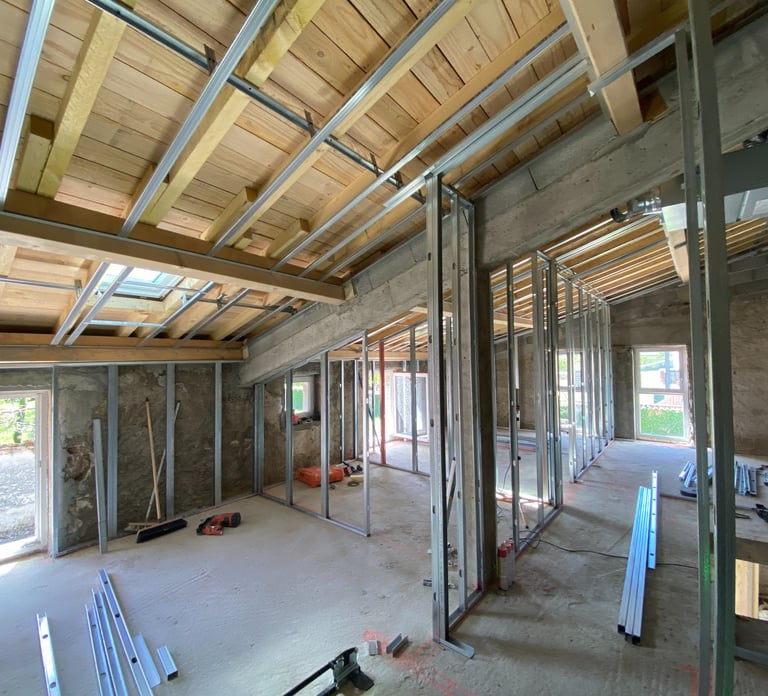 Rénovation intérieure en cours