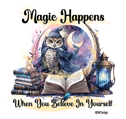 Magic Happens Owl