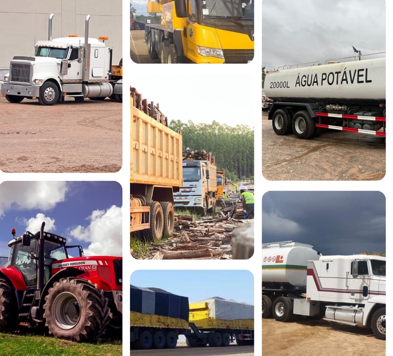 trucks and equipment