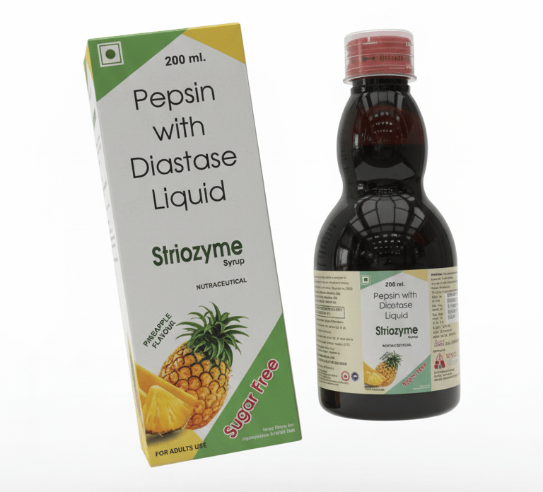 Striozyme Syrup - Strio Healthcare