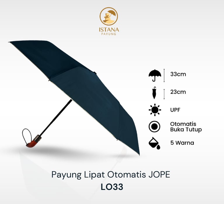 Payung Lipat Otomatis Premium Jope LO33