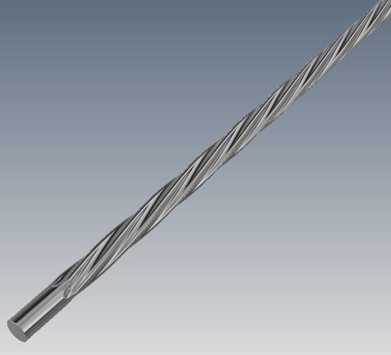 Modelado 3d de rotor de bomba