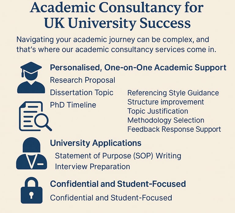 Academic Consultancy for UK University