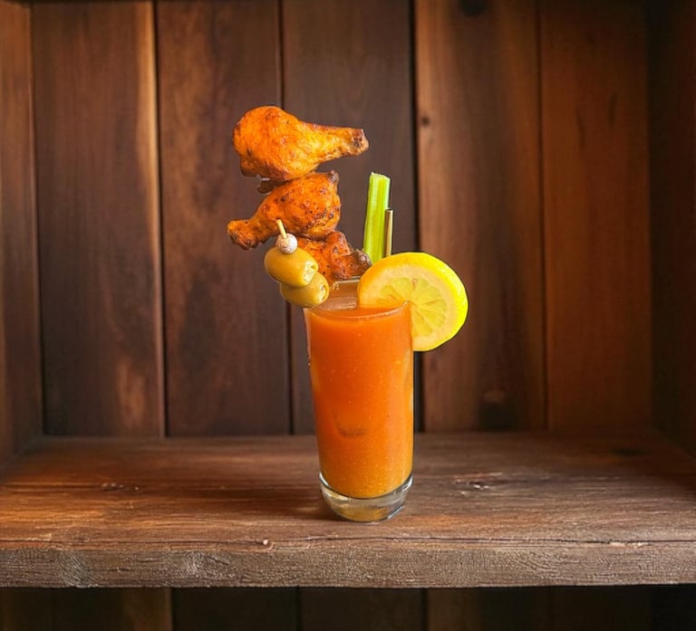 Nashville Hot Bloody Mary southern style cocktail for events by Bender Mixology 