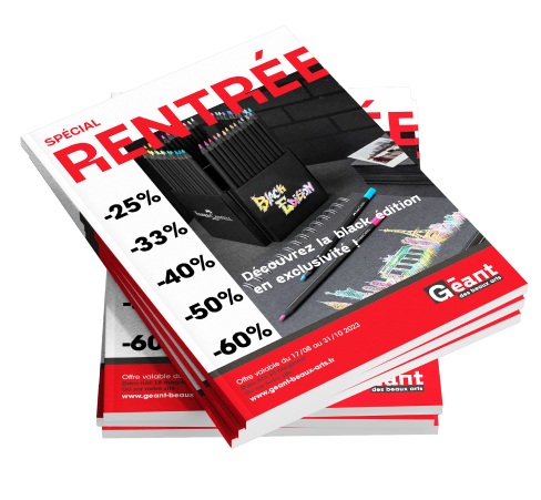 magazine cover for the "geant des beaux arts"