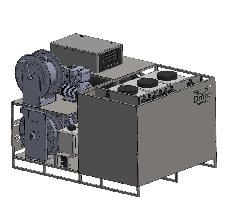 Swiss Drone Services Plovimo įranga