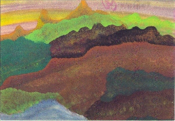 acquerello di Babaji