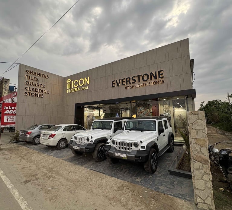 Everstone Ludhiana by shrinath stones showroom exterior