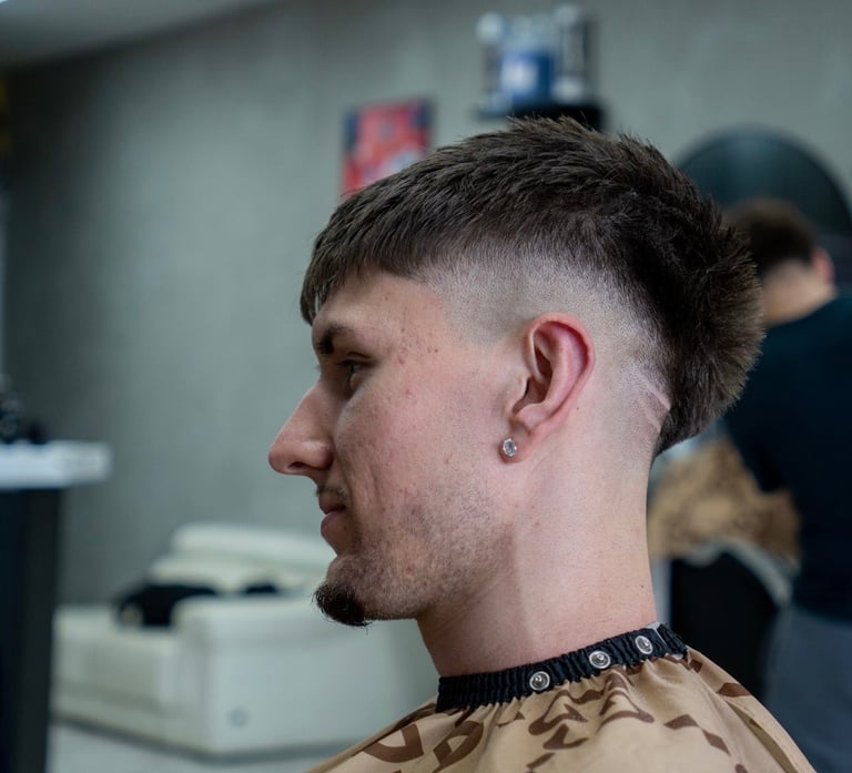 Men’s Zero Fade - Silver Barbers Braybrook