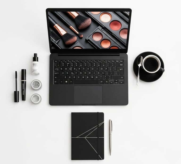 Digital workspace for graphic designer