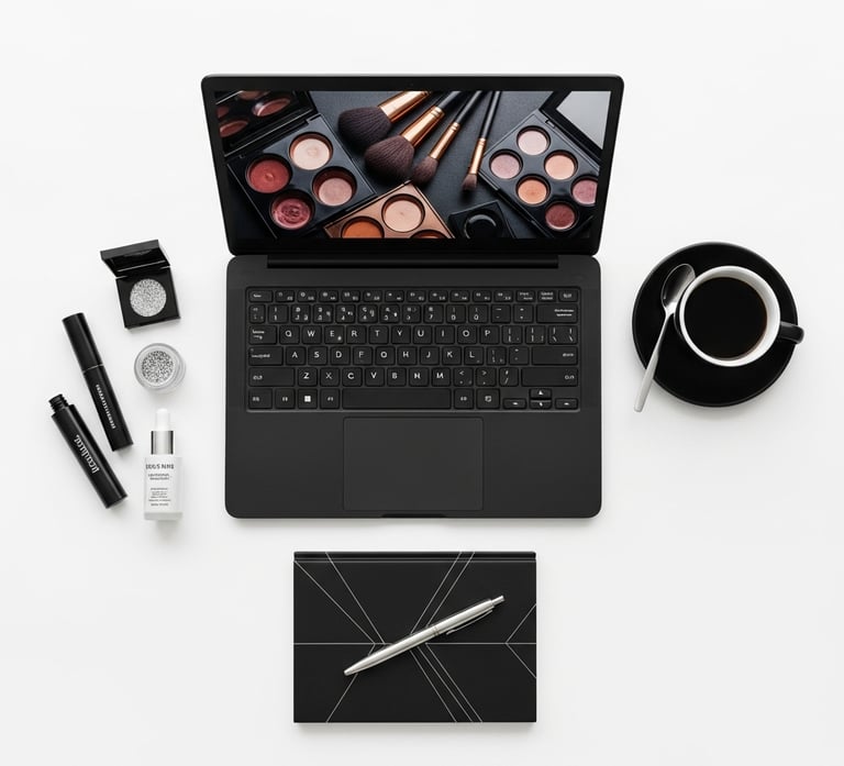 Digital workspace for graphic designer