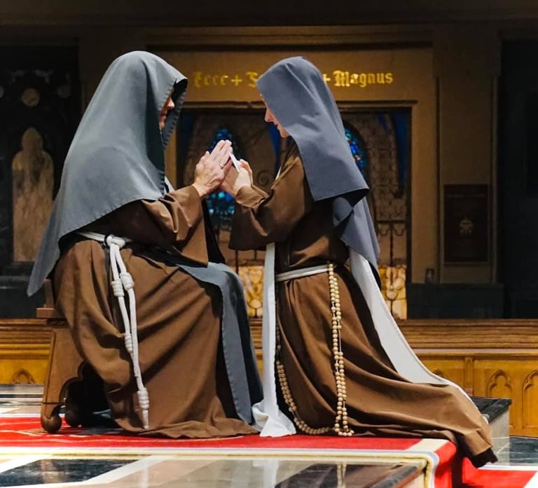 Simple profession of Franciscan Daughters of Mary