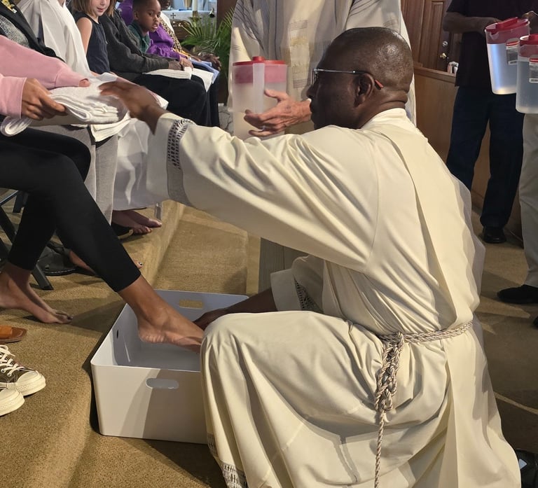Blessing of the Feet