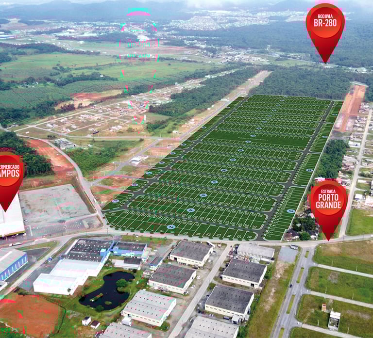 Loteamento Village Ponto Alto em Araquari