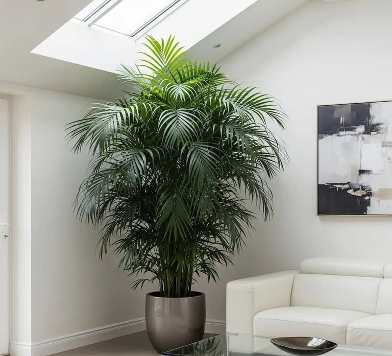 kentia elegancia en verde ideal para cualquier rincón 