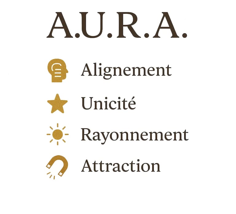 Méthode AURA Alignement Unicité Rayonnement Attraction