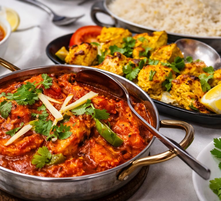 Indische Currygerichte