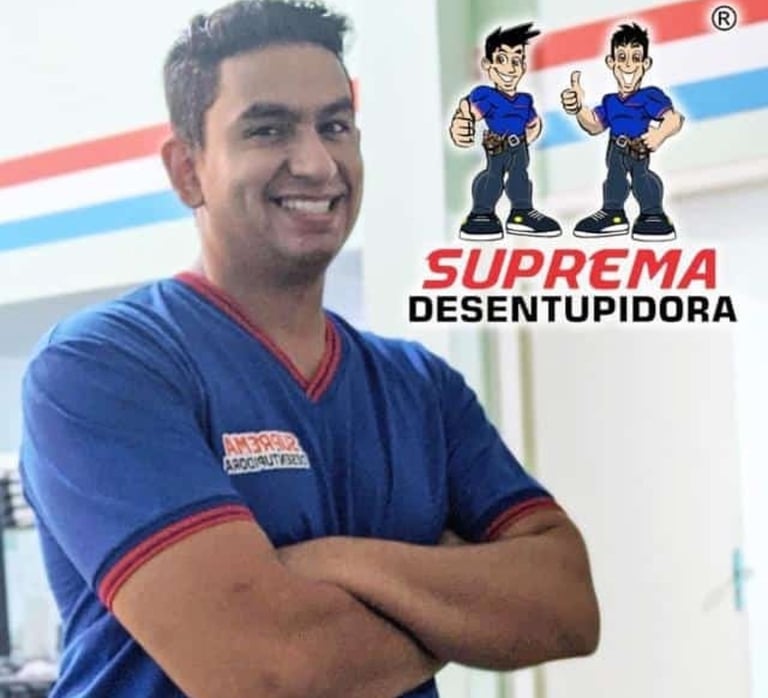 técnico da suprema desentupidora