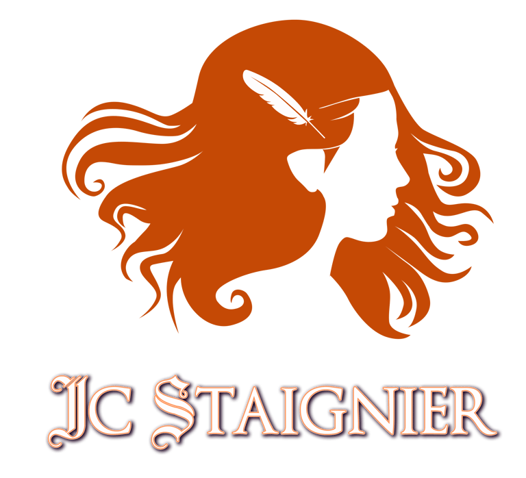 Logo de JC Staignier, Auteure de fictions historiques et contemporaines.