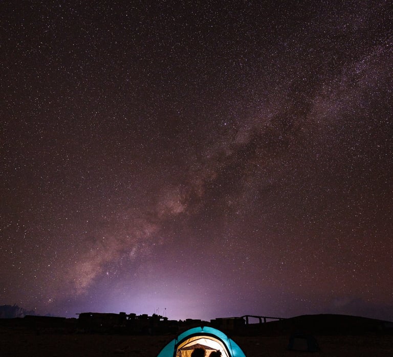 Socotra island tour milky way