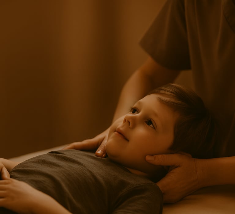 Cabinet d'ostéopathie Djamila Imache à L'Isle-Adam : soin douceur et écoute.