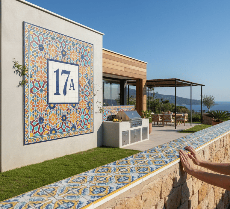 Azulejos Personalizados para Exteriores en muros y paredes