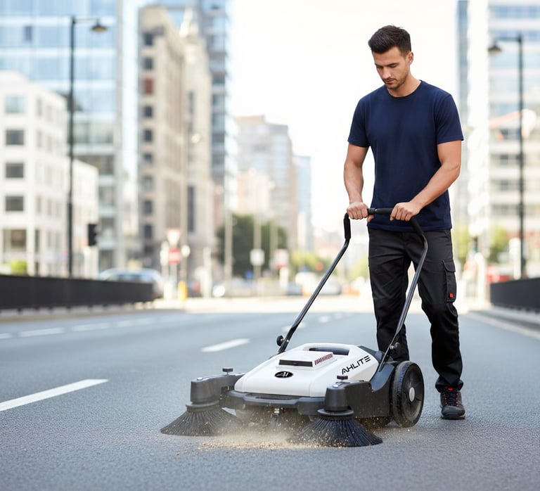 Push Road Sweeper