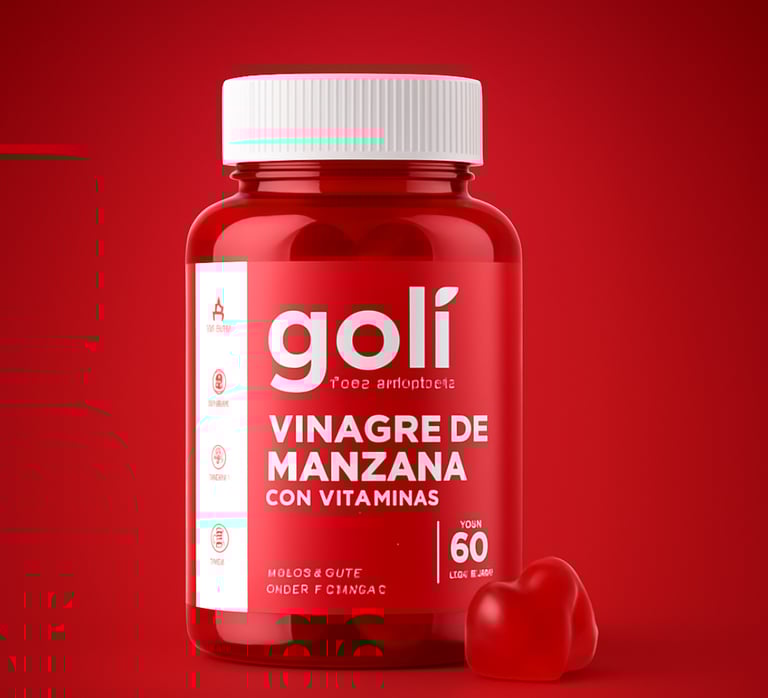 Suplemento Goli Vinagre de manzana 60 gomitas