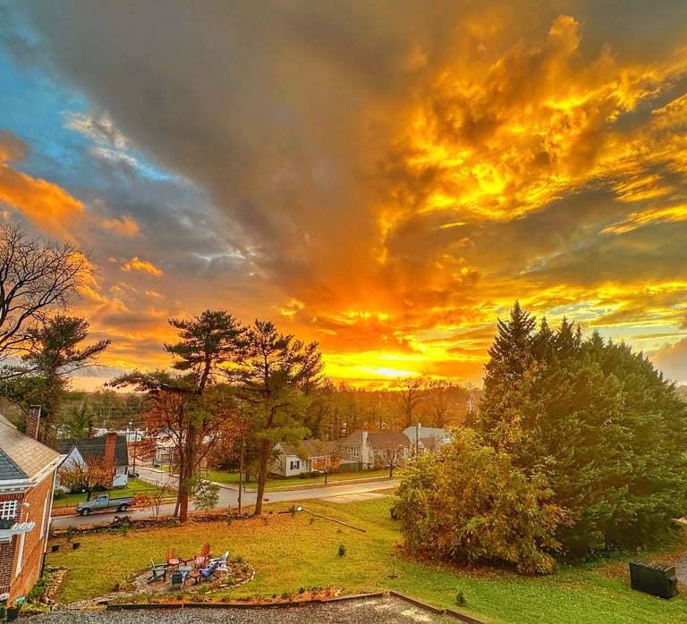 sunset at 2123 rivermont lynchburg