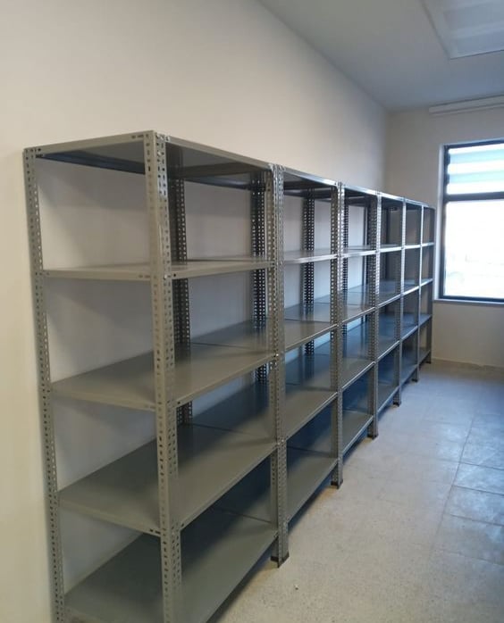 Estantería metálica para almacenamiento de cajas