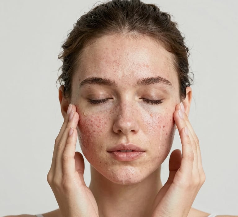 professional vascular skin treatment for redness and irritation in Hamilton clinic