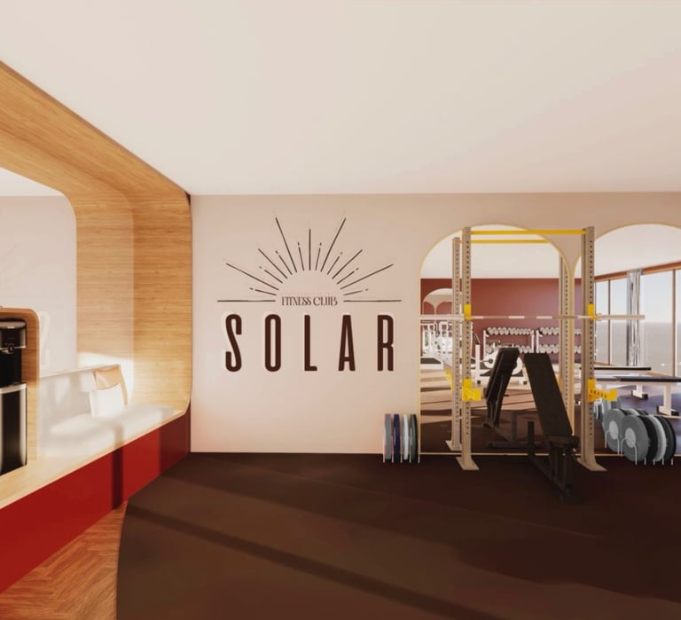 STUDIO GLAS - agencement & branding - projet Solar