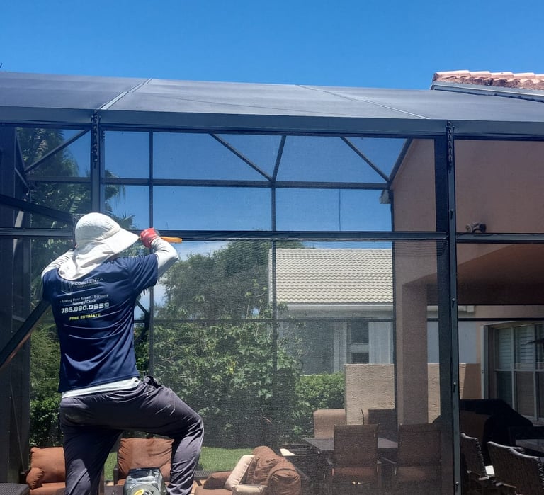 patio screen repair