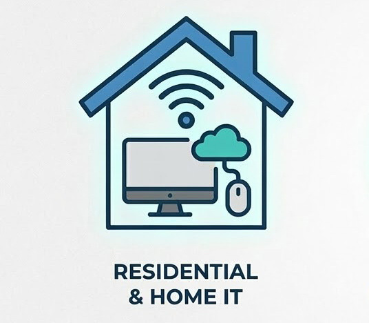 Residential IT support and professional home office network setup services in Manitoba