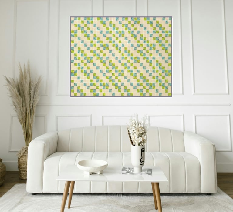 Composicion 715,en el salon