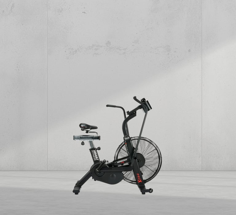Assault Fitness AssaultBike Pro X belt drive air bike UAE by FLYWHEEL ME Dubai