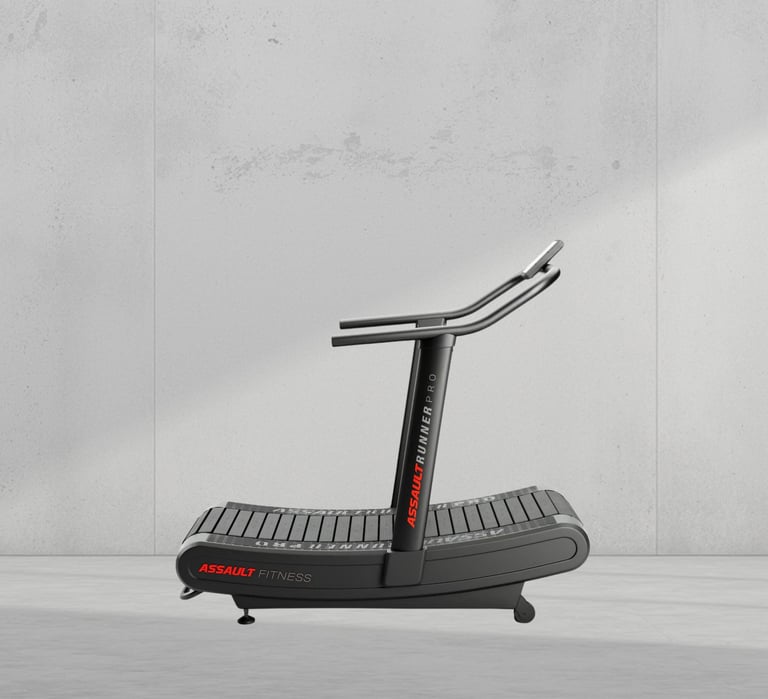 Assault Fitness AssaultRunner Pro curved treadmill UAE by FLYWHEEL ME Dubai